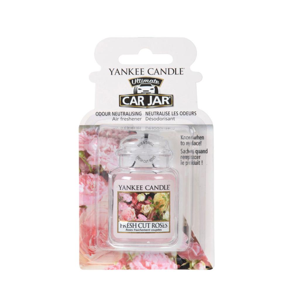 Yankee Candle Fresh Cut Roses Car Jar Ultimate Air Freshener £2.99